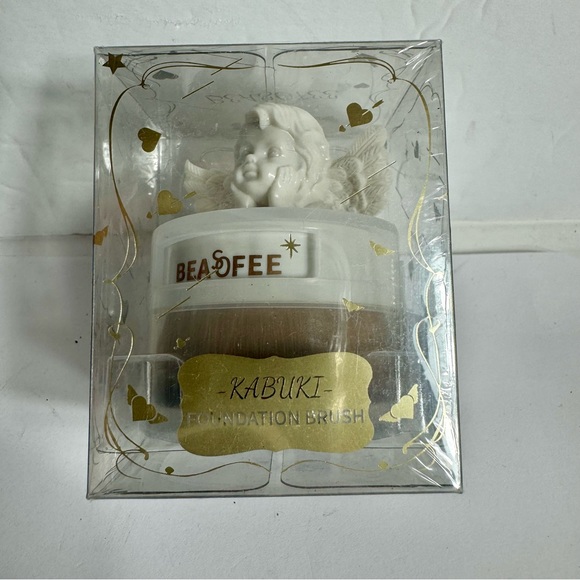 NWT. BEASOFEE Foundation Brush Flat Top. New in sealed box. Makeup Brush Kabuki - Picture 2 of 10